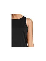 CASALL Essential Block Seamless Tank tréningové tričko čierne CASALL Essential Block Seamless Tank tréningové tričko čierne