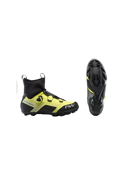 Cyklistické topánky NORTHWAVE Celsius Xc Arc Gtx žltá/čierna – 46 Cyklistické topánky NORTHWAVE Celsius Xc Arc Gtx žltá/čierna – 46