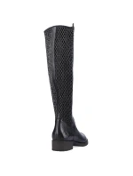 Kožené boty Rieker W model 21891294 černá - Inny