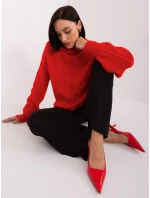 Sweter AT SW  czerwony model 19040824 - FPrice