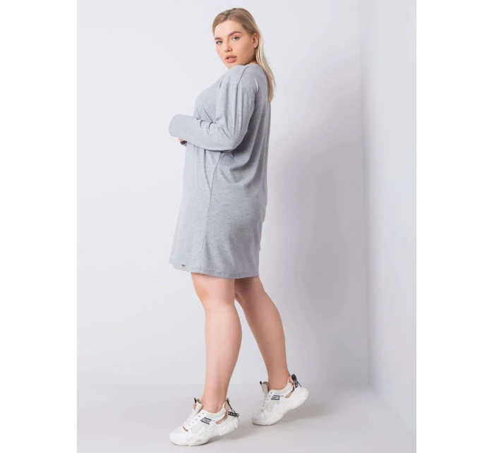 Šaty RV SK 6321.93 sivá