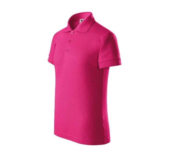 Detská polokošeľa Pique fialová