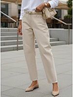 Jeansy damskie fit z wysokim stanem model 22136262 - FashionStreet