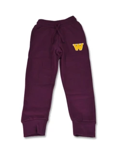 Dětské tepláky Wood Wood Burgundy - model 21930648