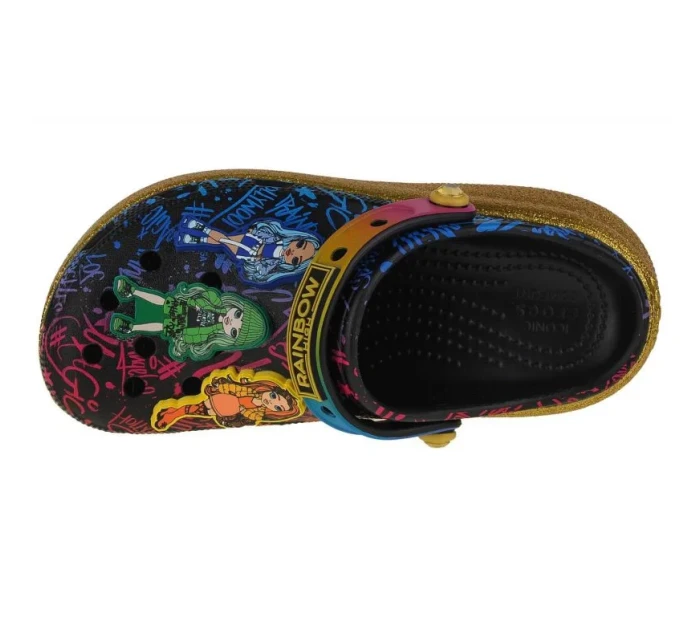 Crocs Rainbow High Cutie Crush Clog Jr 208116-90H Crocs Rainbow High Cutie Crush Clog Jr 208116-90H