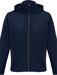 SOL'S Race Hooded Men Pánská 2-vrstvá softshellová bunda s kapucí model 22449886 french navy
