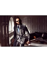 J.Harvest & Frost 01 Slim Men Nežehlivá košile s dlouhým rukávem black model 22454259