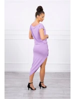 Sukienka asymetryczna fioletowa Sukienka asymetryczna fioletowa