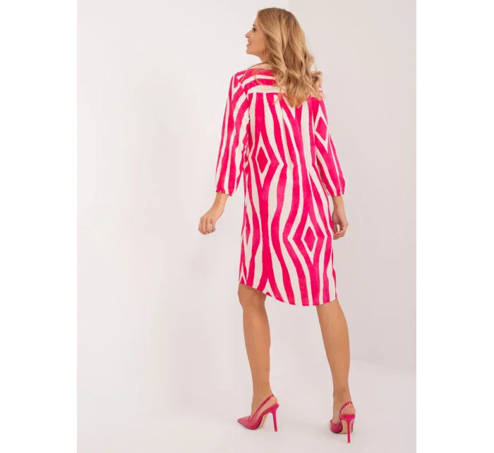Sukienka model 19708983 fuksjowy - FPrice