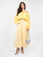 Sukňa IT SD 81036.82 svetložltá