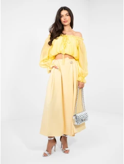 Sukňa IT SD 81036.82 svetložltá