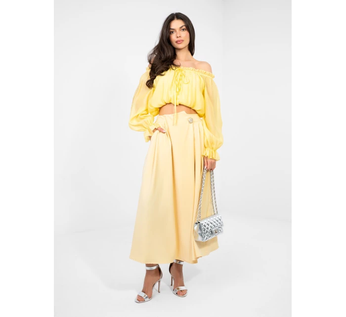 Sukňa IT SD 81036.82 svetložltá