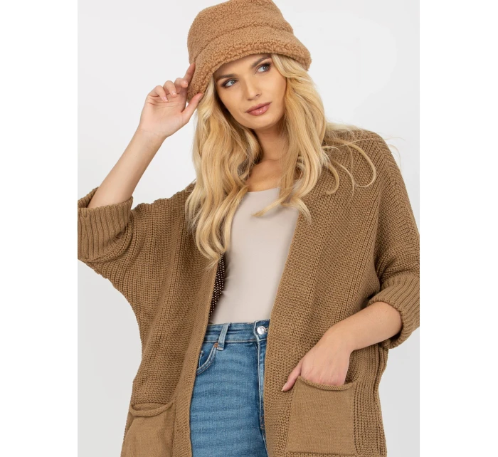 LO SW LK 3002 sveter.98P tmavá lila