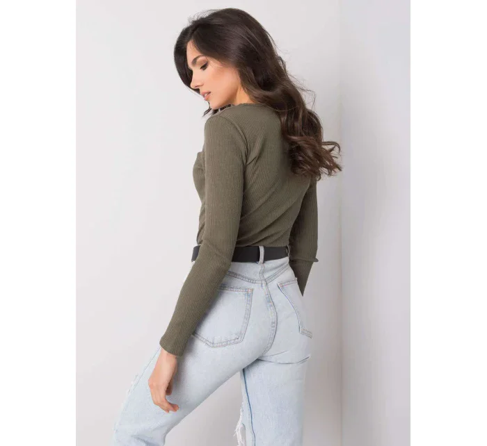 Blúzka TW BZ OB006.59 khaki
