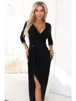 Dámské šaty model 22020906 Černá - numoco Dámské šaty model 22020906 Černá - numoco