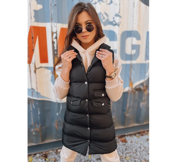 Dámska vesta WILLY čierna FashionStreet TY2391