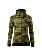Dámska mikina bez gombíkov Camo W MLI-C2034 - Malfini