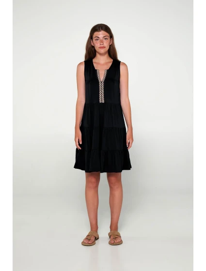 Vamp - Krátke šaty bez rukávov 20508 - Vamp