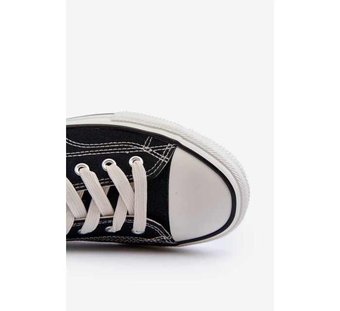 Pánské tenisky Big Star model 21653654 Černé - Big Star Shoes Pánské tenisky Big Star model 21653654 Černé - Big Star Shoes