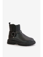 Kotníkové Boty Zateplené Na Zip Big Star model 21675377 Černé - Big Star Shoes
