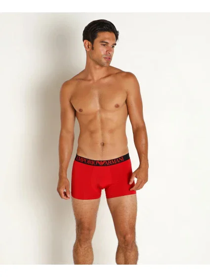 Pánské boxerky  červené  model 19009196 - Emporio Armani