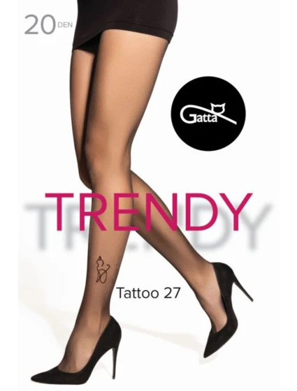 TATTOO - 27 lycrová vložka 20 DEN TATTOO - 27 lycrová vložka 20 DEN