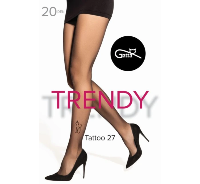TATTOO - 27 lycrová vložka 20 DEN TATTOO - 27 lycrová vložka 20 DEN