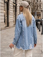 Kurtka damska jeansowa oversize z  model 22313659 - FashionStreet