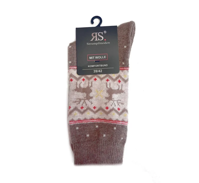 RiSocks 43356 Mit Wolle Komfortbund ponožky 35-46