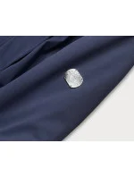 Dámska parka s podšívkou tmavomodrá (m-21201) Dámska parka s podšívkou tmavomodrá (m-21201)