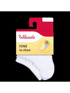 Dámske nízke ponožky FINE IN-SHOE SOCKS - Bellinda - biela