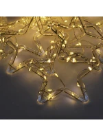 Svetelné závesy na vianočný stromček 120x120 CM 235LED WHITE STARS