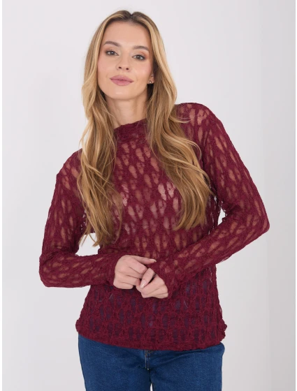 Bluzka IT BZ model 21834287 bordowy - FPrice