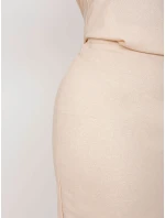 Spódnica LK SD model 18617654 brzoskwiniowy - FPrice Spódnica LK SD model 18617654 brzoskwiniowy - FPrice