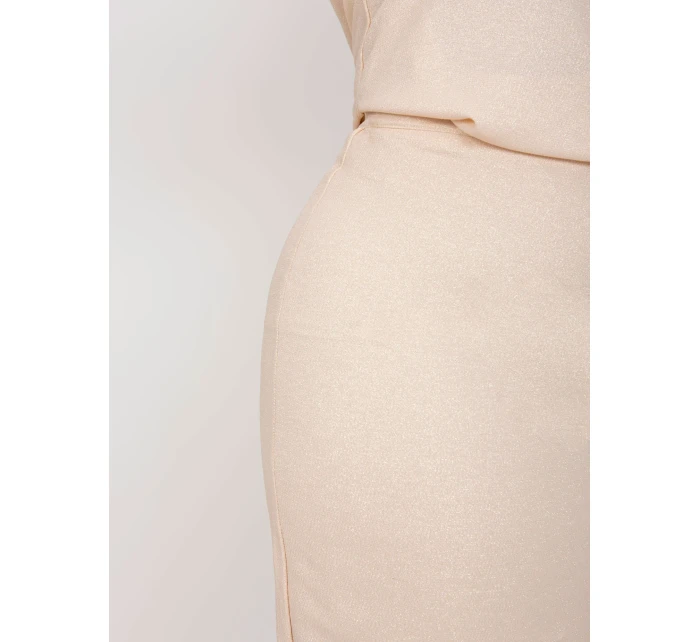 Spódnica LK SD model 18617654 brzoskwiniowy - FPrice Spódnica LK SD model 18617654 brzoskwiniowy - FPrice