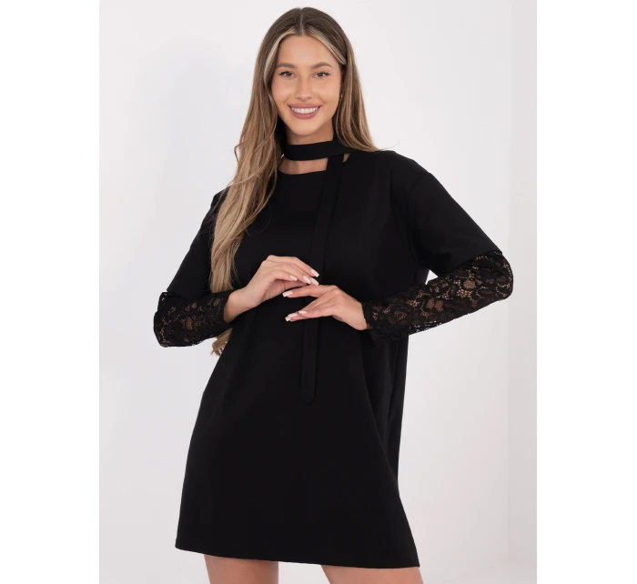 Šaty MI SK 4303.62 čierne Šaty MI SK 4303.62 čierne