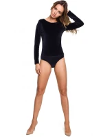 model 15107494 Sametové body černé - Moe