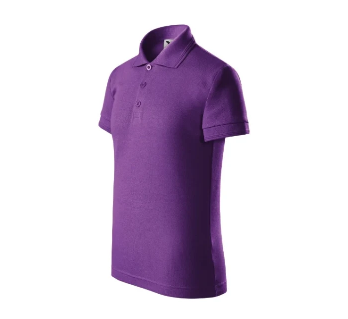 Pique Polo polokošile dětská fialová