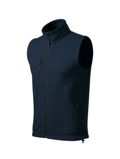 Exit fleecová vesta unisex tmavomodrá