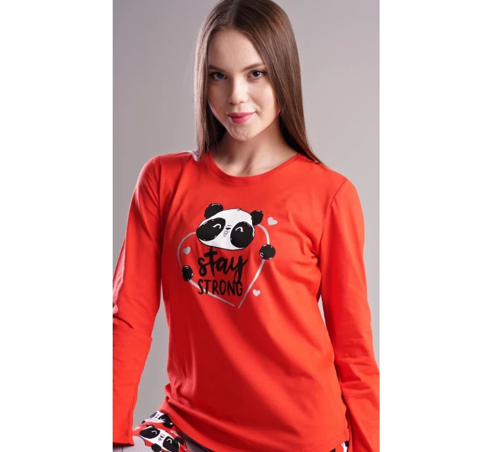 Dámské pyžamo dlouhé model 18316498 - Vienetta Secret