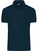 Daiber JN 1302 Pánske polo tričko zo žerzeja so strihom Slim Fit 02.1302, tmavomodré Daiber JN 1302 Pánske polo tričko zo žerzeja so strihom Slim Fit 02.1302, tmavomodré