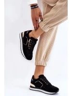 Zamszowe Buty Sportowe Na Platformie Czarne Riverside Zamszowe Buty Sportowe Na Platformie Czarne Riverside