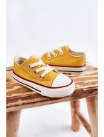Dziecięce Trampki Klasyczne Żółte Filemon Dziecięce Trampki Klasyczne Żółte Filemon