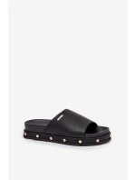 Dámské Sandály Na Platformě S Big Star Černé model 21690741 - Big Star Shoes Dámské Sandály Na Platformě S Big Star Černé model 21690741 - Big Star Shoes