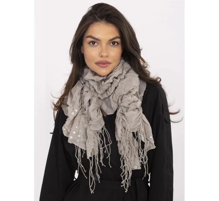 Chustka AT CH S model 21116887 ciemny bezowy - FPrice