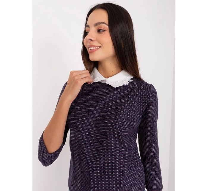 Blúzka LK BZ 506477.70P tmavomodrá Blúzka LK BZ 506477.70P tmavomodrá
