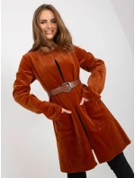 Dámský přehoz LK NA model 17624262 světle hnědý - FPrice Dámský přehoz LK NA model 17624262 světle hnědý - FPrice