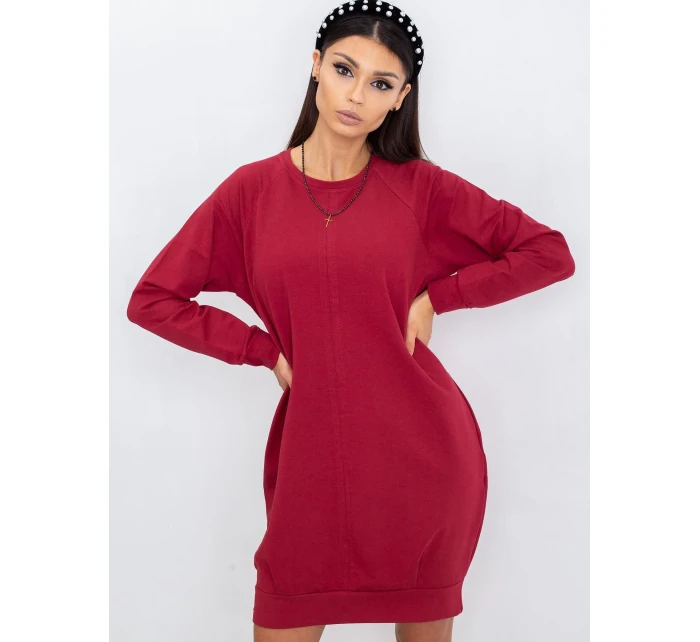 Šaty RV TU model 14825463 kaštanová - FPrice Šaty RV TU model 14825463 kaštanová - FPrice