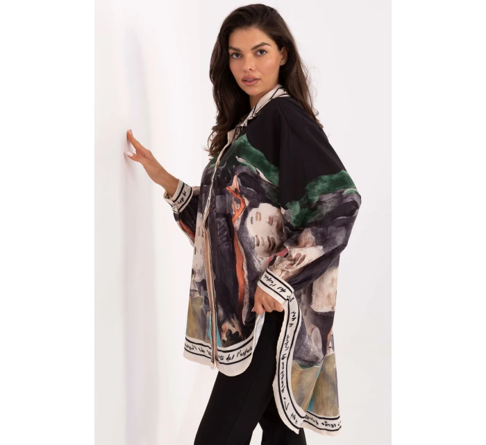 Košeľa s dlhým rukávom model 218397 Rue Paris