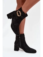 Topánky na podpätku model 222523 Krok vo veľkom štýle